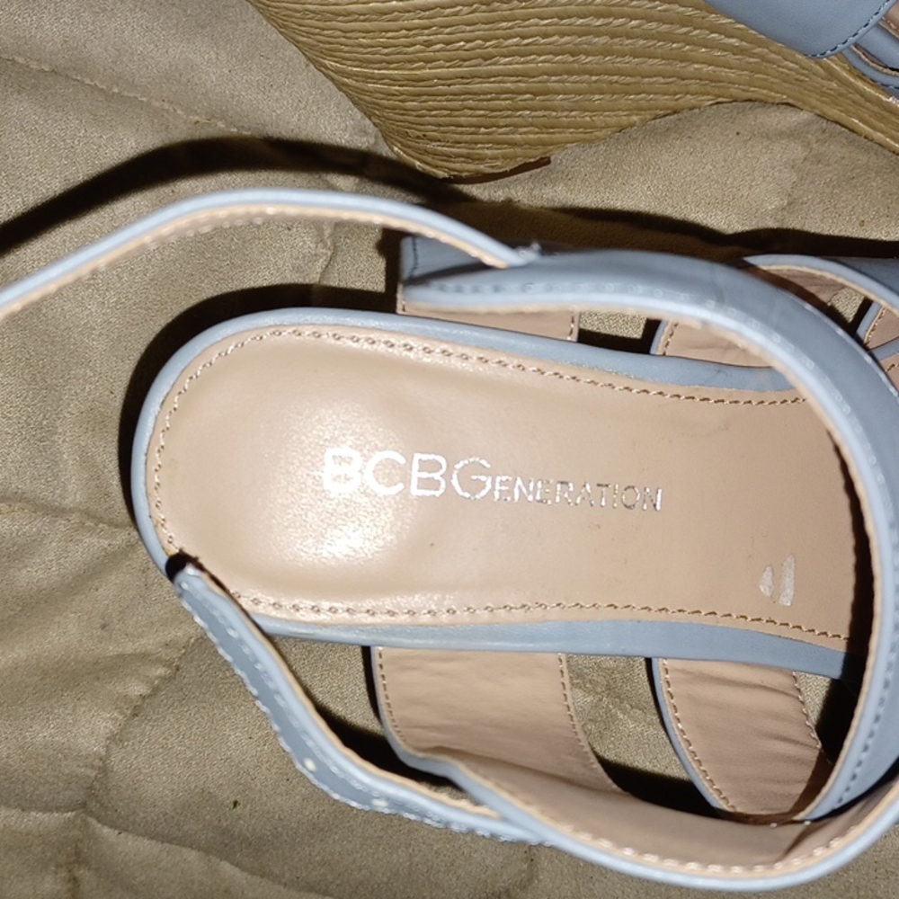 Bcbgeneration Light Blue Wedges - image 2